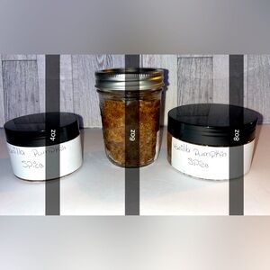 Vanilla Pumpkin Spice Body Scrubs